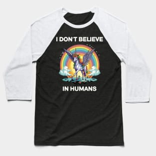 Funny Unicorn Baseball T-Shirt